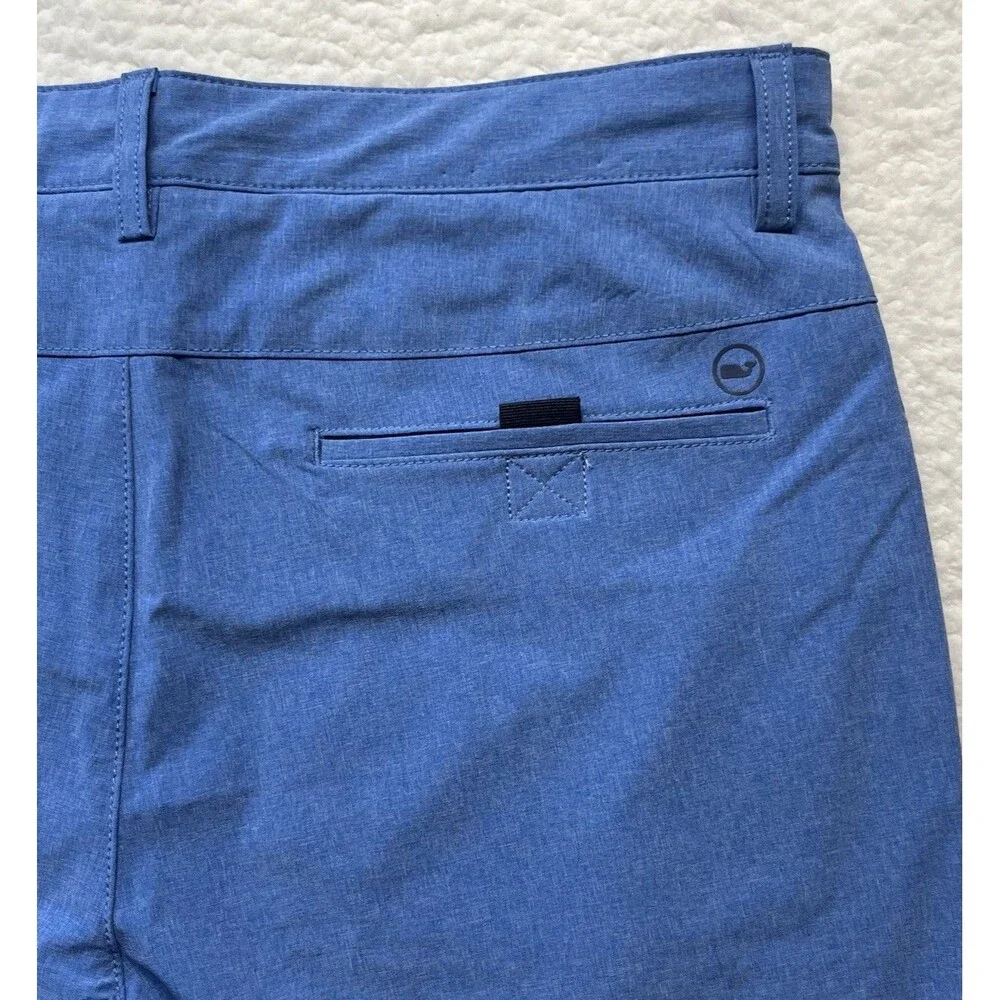 Vinyard Vines Shorts Mens 32 Blue OTG Offshore Performance Preppy Athleisure